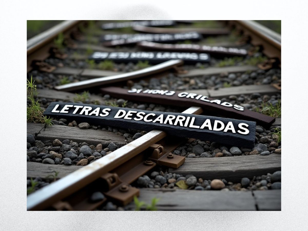 Letras descarriladas