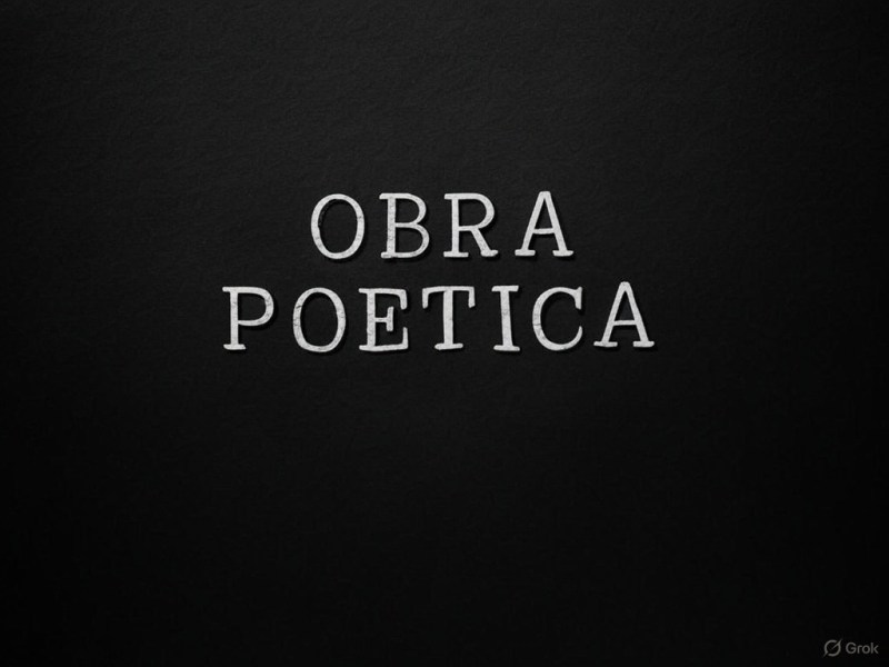Obra Poética